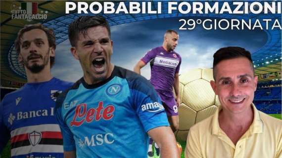 Fantacalcio, i consigliati della 29^ giornata