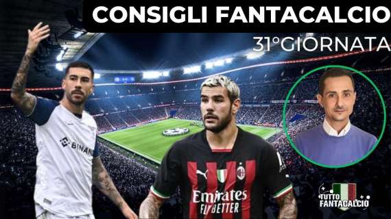 Fantacalcio, i consigliati della 31^ giornata