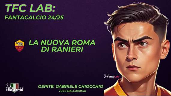 TWITCH - Dalle 17:15 TFC Lab: La nuova Roma di Ranieri