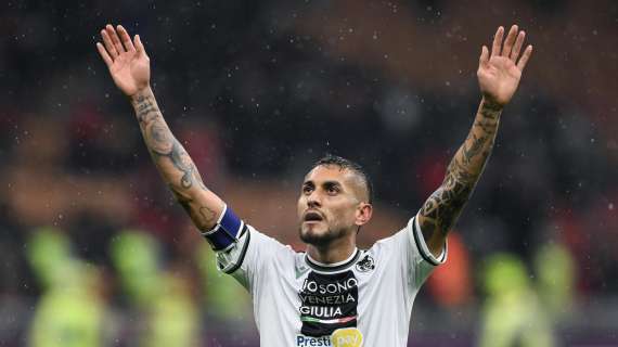 Udinese: le condizioni di Pereyra e quando può tornare in campo