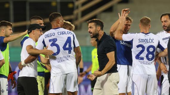 Como, Fabregas sul primo gol di Addai: "Merito della società il suo arrivo"