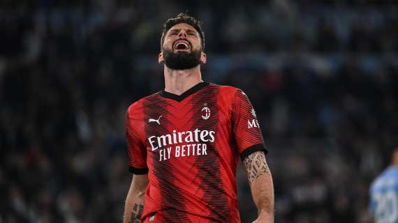 Le formazioni ufficiali di Milan-Empoli: fuori Giroud dall'11 titolare