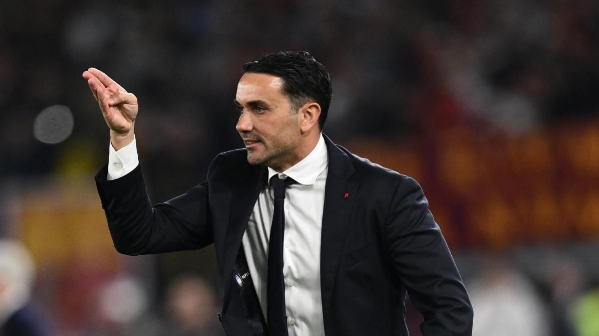 Atalanta, Palladino sul pareggio contro la Roma e sul modello bergamasco