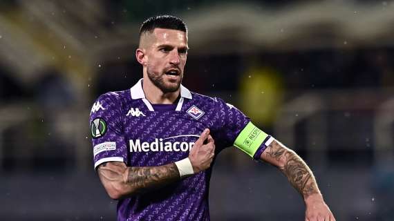 Fiorentina - pestone in allenamento per Biraghi