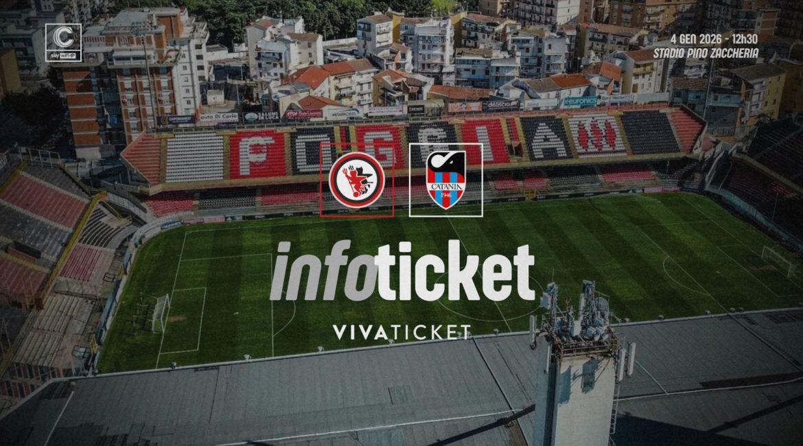 Foggia-Catania, ecco le info sui tagliandi 