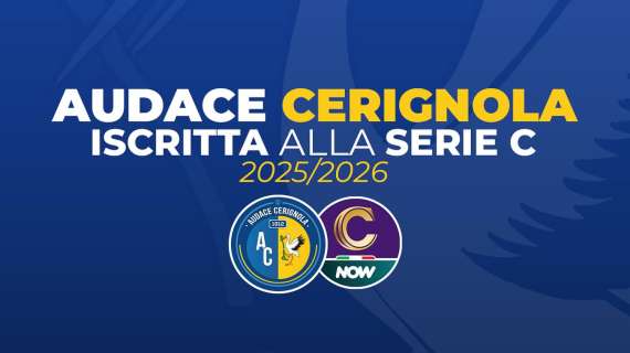 Cerignola, perfezionata l'iscrizione al prossimo campionato di serie C 