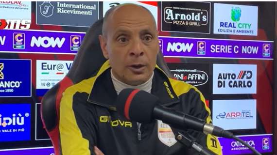 Messina, Gatto: "Foggia squadra importante, dobbiamo dosare equilibrio e follia"