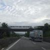 FOTONOTIZIA - Striscione sulla superstrada dei tifosi del Sora