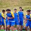 Frosinone, le immagini del primo allenamento allo Stirpe