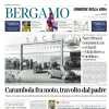 Il Corriere di Bergamo in prima pagina: "Atalanta in pole sulla Viola per Brescianini"