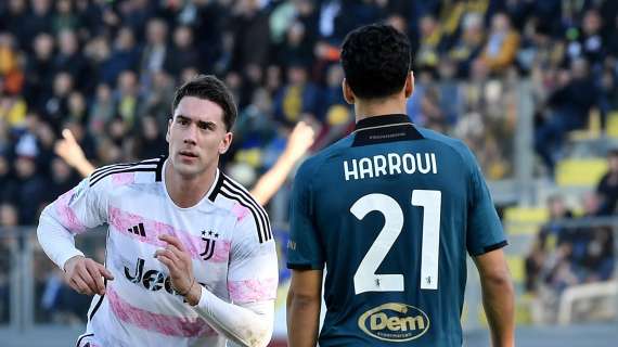 Frosinone, Harroui in mixed zone: "Sfortunati ma anche la Juve ha fatto molto bene con la sua qualità."