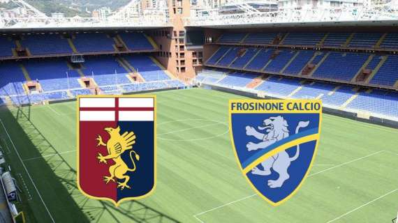 RIVIVI IL LIVE Genoa-Frosinone 0-0: È finita! Pareggio prezioso per il Frosinone! Più di un'ora giocata in inferiorità numerica!