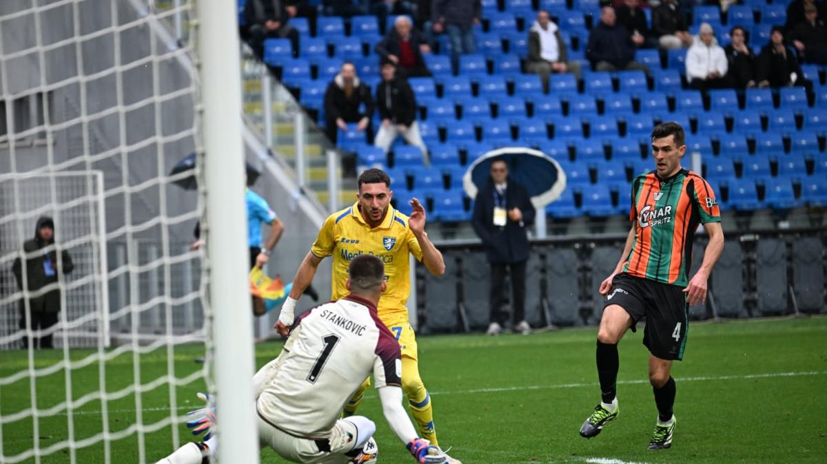 Frosinone-Venezia 1-2: battuta d'arresto per i canarini. Tabellino e cronaca del match