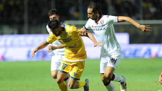 Frosinone, bilancio negativo col Torino. Nessun precedente di coppa