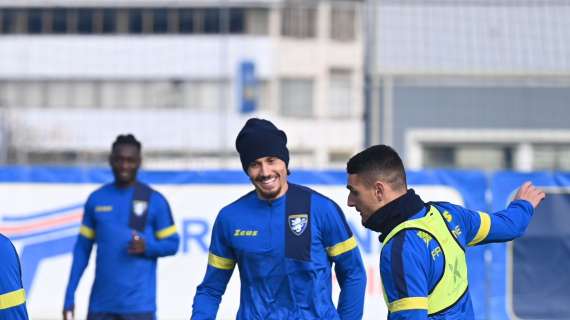 Allenamento a porte aperte Frosinone calcio! In campo i nuovi acquisti