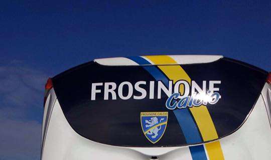 FOTONOTIZIA - Il Frosinone calcio ha un suo pullman finalmente!