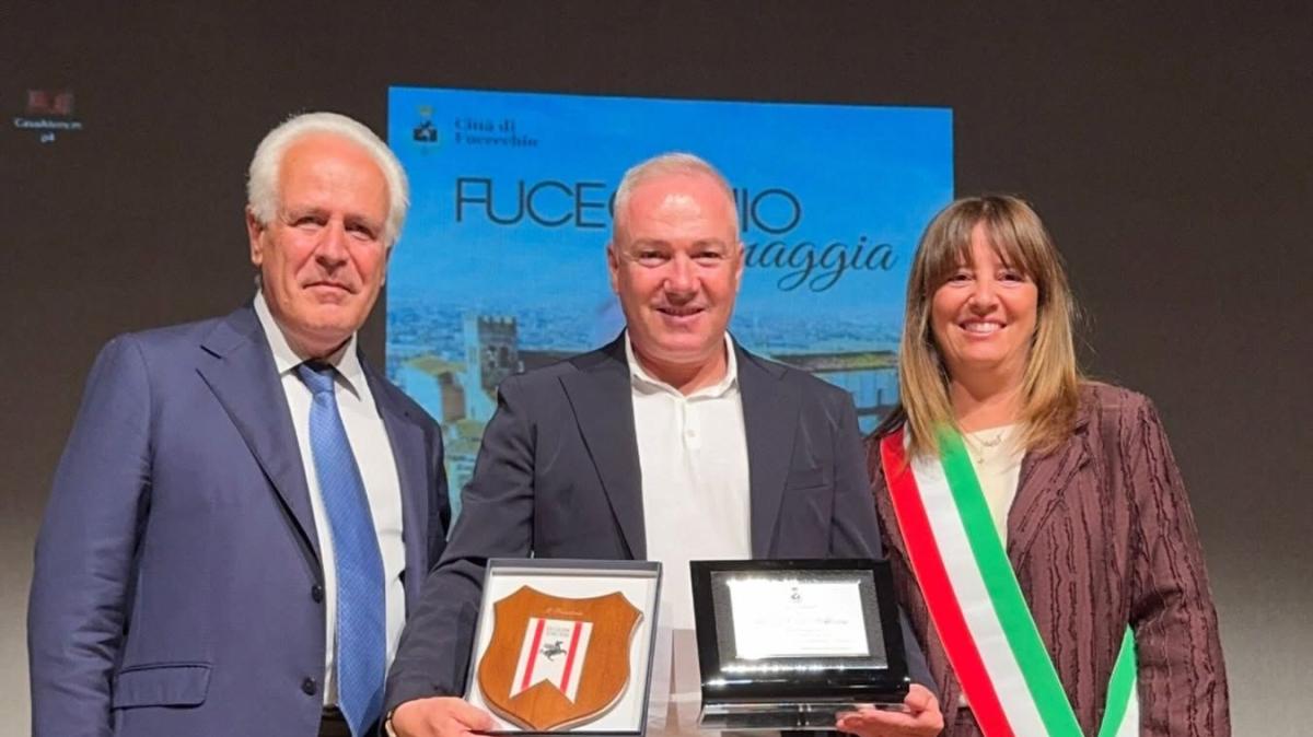 Orgoglio Alvini: il tecnico del Frosinone premiato in Toscana dal Presidente Giani e dalla Sindaca Donnini