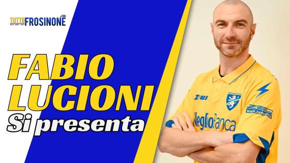 Frosinone, le prime parole di Fabio Lucioni dopo il ritorno in Ciociaria - VIDEO