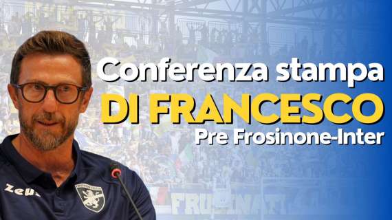 Frosinone, le parole di mister Di Francesco in conferenza stampa - VIDEO