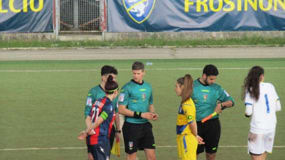 Femminile, tracollo casalingo del Frosinone contro il Crotone