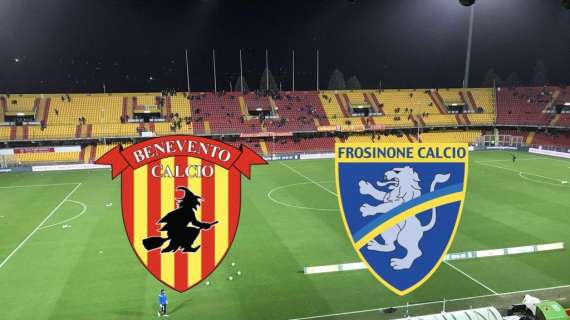 Live Benevento-Frosinone 1-0: Fine partita, i ciociari s'arrendono alla capolista