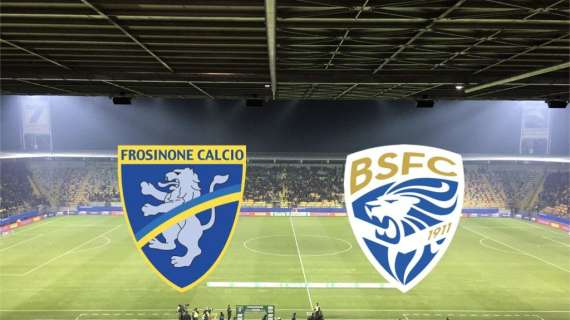 Rivivi il live Frosinone-Brescia 2-2: Fine partita. Frosinone beffato al 90'