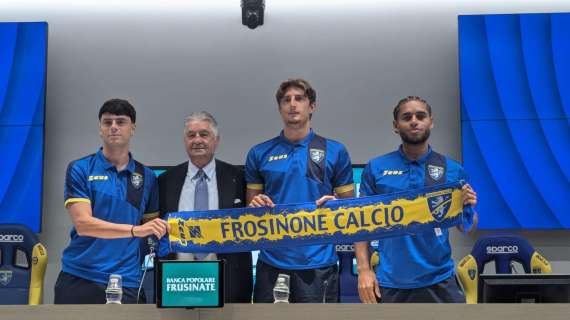 Frosinone, Ambrosino, Cittadini e J.Oyono si presentano - VIDEO