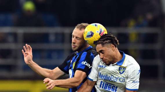 Inter-Frosinone 2-0, tabellino e cronaca del match