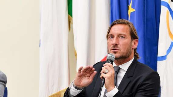 Frosinone, senti Totti: "Se Cristian non andrà bene cambierà lavoro"