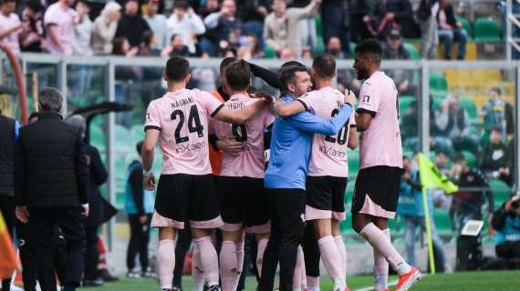 Palermo, seduta di allenamento pomeridiana per i rosanero in vista del Frosinone