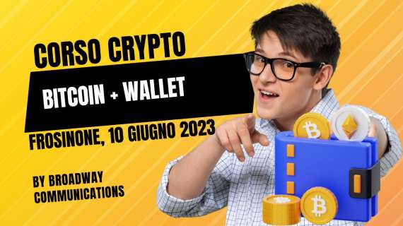 Corso: Crypto, Bitcoin e Wallet, conoscerli e utilizzarli  (10/06/2023)