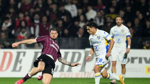 Fotogallery - Le immagini più belle di Salernitana-Frosinone 1-1