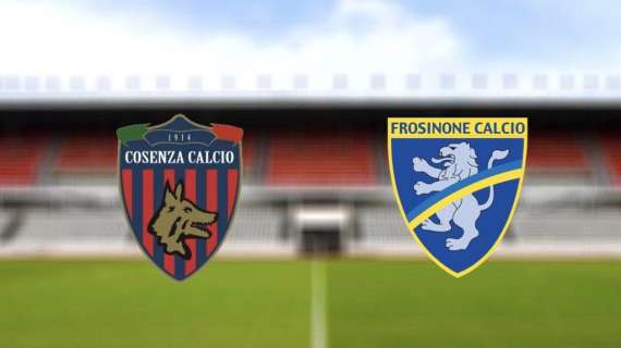 RIVIVI IL LIVE Cosenza-Frosinone 1-2: Il Frosinone vince all' 86esimo e torna a respirare