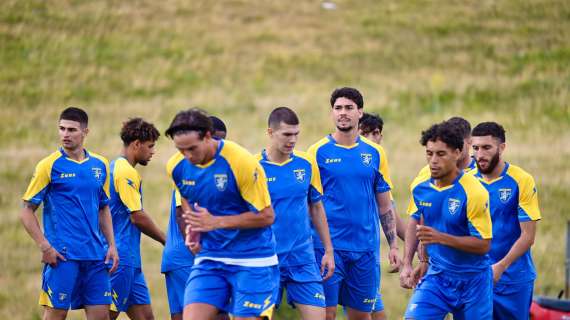 Frosinone, le immagini del primo allenamento allo Stirpe