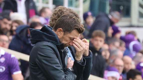 FOTONOTIZIA - Di Francesco in lacrime consolato dai fratelli Cannavaro
