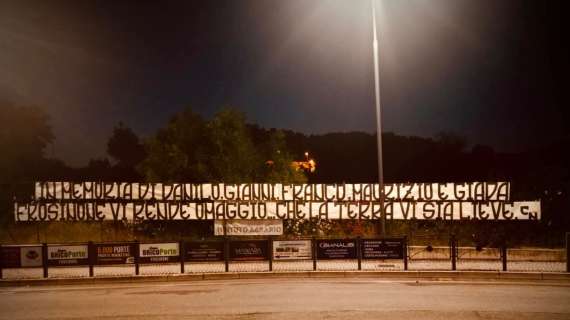 Frosinone, la Curva Nord omaggia le vittime del tragico incidente del 21 giugno