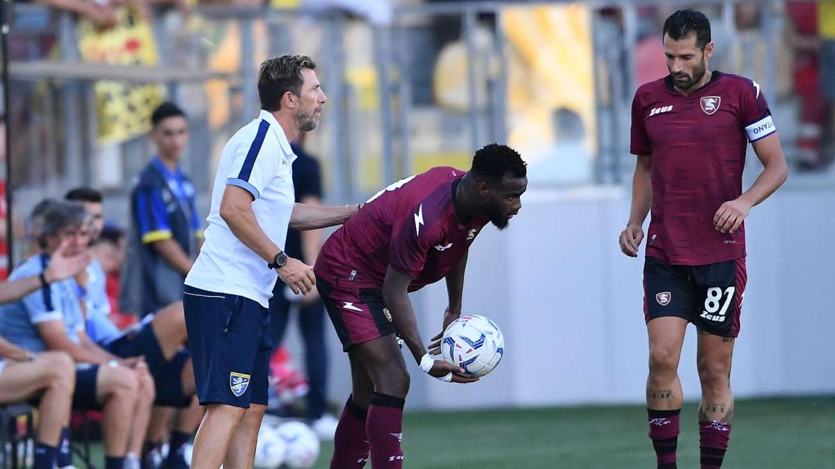 Frosinone, queste le parole di Di Francesco sui gol subiti nel match di ieri
