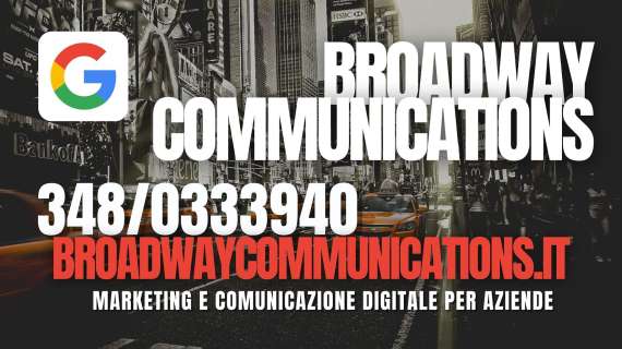 COMMERCIALE - Broadway Communications: digital marketing e comunicazione per aziende e professionisti
