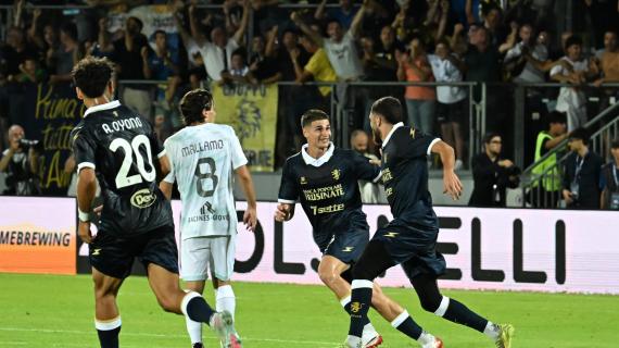 Frosinone, un black out di sei minuti costa due punti contro il Sudtirol