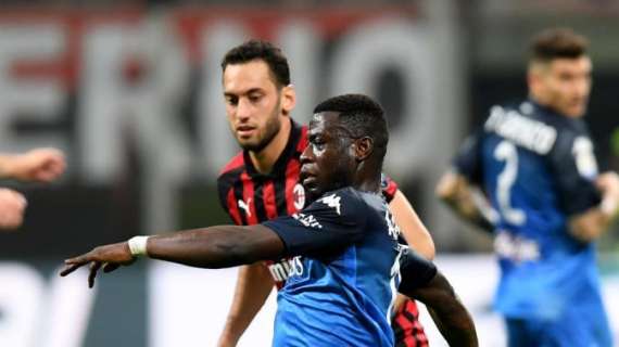 Buone notizie per il Frosinone: l'Empoli perde 3-0 col Milan, salvezza ancora a -5