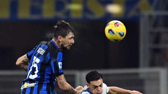 Fine primo tempo Inter-Frosinone 1-0, Acerbi a Dazn: "Dobbiamo sfruttare le occasioni nel migliore dei modi"