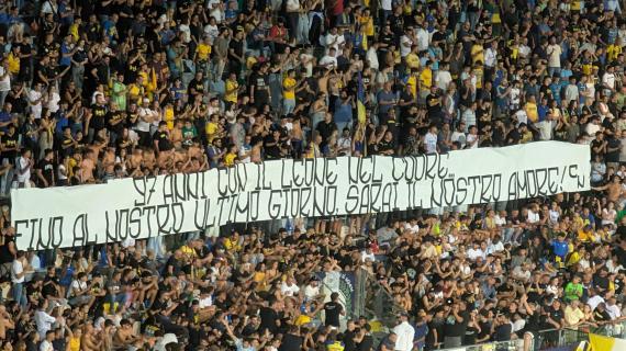 Curva Nord: "97 anni col il Leone nel cuore. Fino al nostro ultimo giorno sarai il nostro amore!"