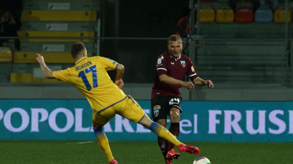 FROSINONE-SALERNITANA 0-0, IL TABELLINO