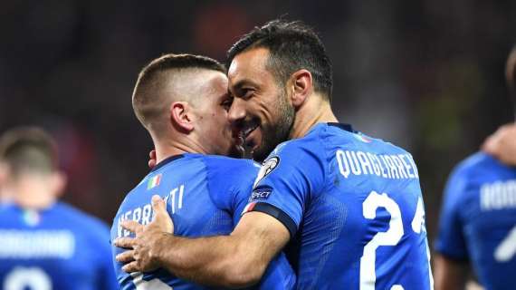 Italia a rullo compressore: 6-0 al Lietchenstein, azzurri in testa al girone di qualificazione