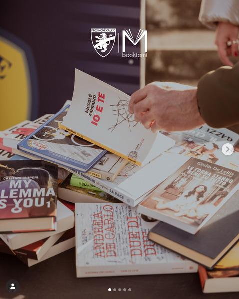 BooktoMi diventa partner culturale del Frosinone calcio