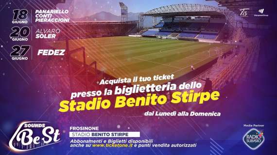 SOUNDS BEST Stadio Benito Stirpe - La promo per gli abbonati del Frosinone Calcio