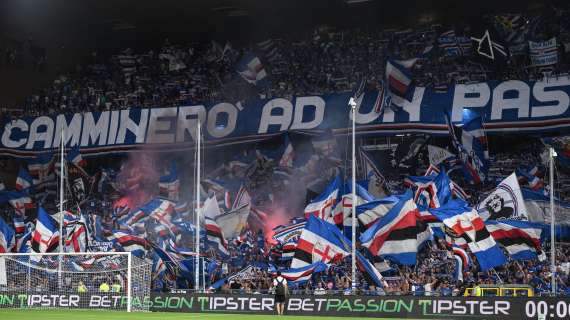 Aggiornamento biglietteria Frosinone-Sampdoria: settore ospiti tutto esaurito