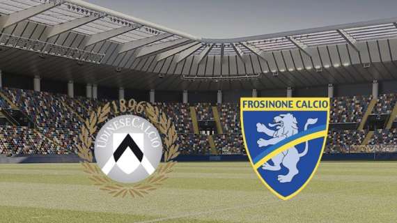 RIVIVI IL LIVE Udinese-Frosinone 1-1: Fine partita! 