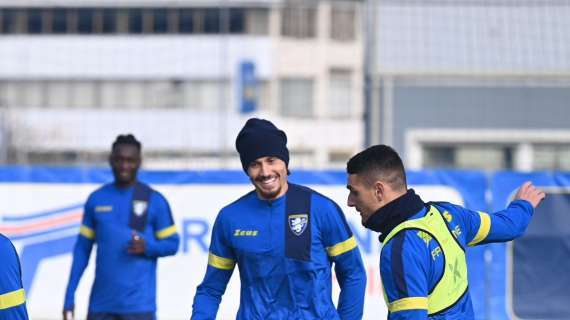 Ferentino Report, seduta di allenamento mattutina per il Frosinone
