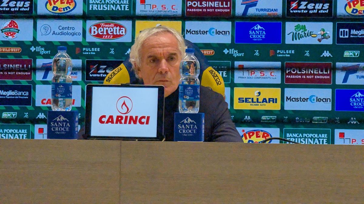 SALA STAMPA - Donadoni (Spezia): "Frosinone? Il gap non è grande ma loro hanno grande agonismo"